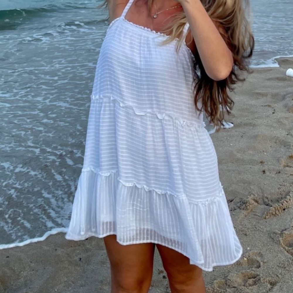 White Sun Dress